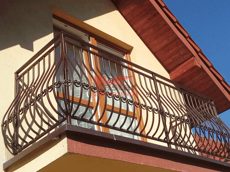 balustrada wypukła z brzuszkiem ozdobna stylowa wrocław