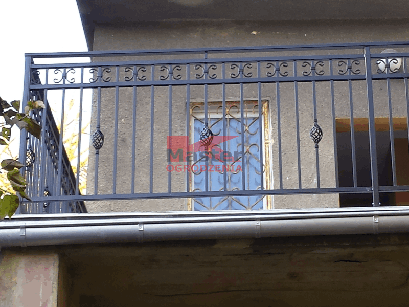balustrada wrocław barierka kuta metalowa ozdobna stylowa