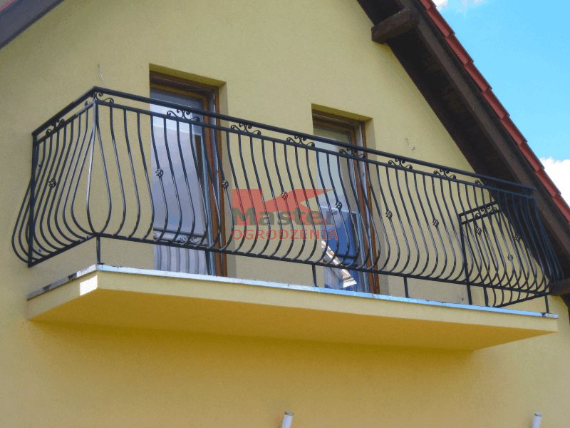 balustrada wypukła z brzuszkiem ozodbna stylowa wroclaw