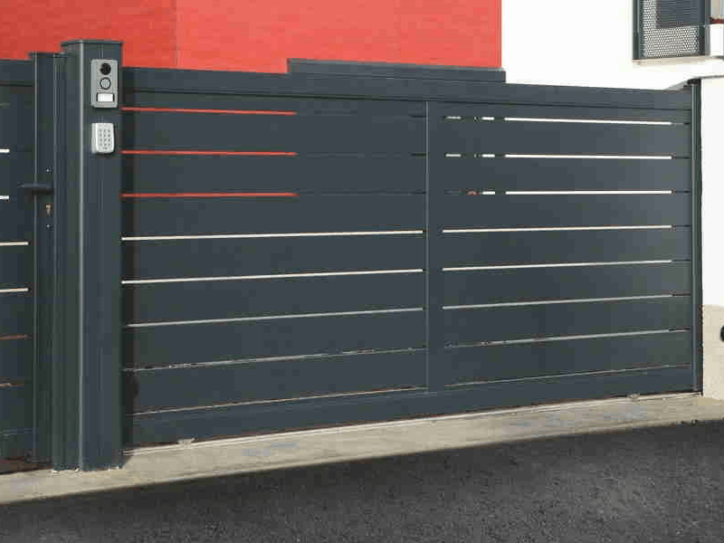 ogrodzenie brama aluminium wroclaw