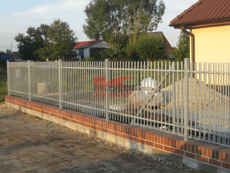 ogrodzenie proste metalowe palisadowe stalowe tanie wrocław